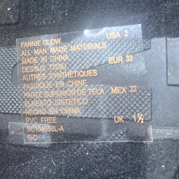 STUART Weitzman Girls Fannie Glow Rhinestone Designer Dress Flats Shoes, Size 2 - Picture 13 of 15